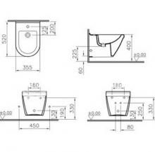 Фото товара Биде подвесное VitrA S50 5324B003