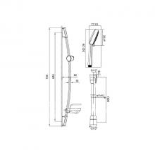 Фото товара Душевой гарнитур Iddis Comfort COM3F00I16