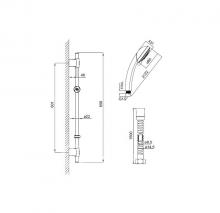 Фото товара Душевой гарнитур Iddis TSH1501