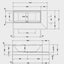 Фото товара Акриловая ванна Duravit 2nd Floor 700081