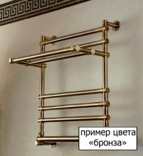 Фото товара Электрический полотенцесушитель Margaroli 370 - 564 - 8 Old BRASS