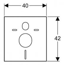 Фото товара Шумоизоляционная панель для инсталляции Geberit 156.050.00.1