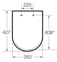 Фото товара Крышка-сиденье Roca Gap Clean Rim 801730004