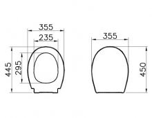 Фото товара Крышка-сиденье VitrA S20 84-003-019 с микролифтом