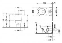 Фото товара Бачок для унитаза Duravit Darling New 0931100005