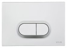 Фото товара Комплект VitrA Normus 9773B003-7203 кнопка матовый хром