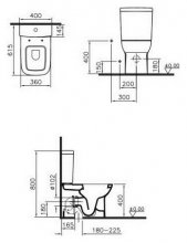 Фото товара Унитаз моноблок VitrA S20 9800B003-7204