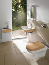 Фото товара Чаша унитаза подвесного Villeroy Boch My Nature 5610 10R1 alpin