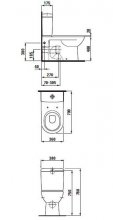 Фото товара Унитаз моноблок Laufen Pro 8.2495.8