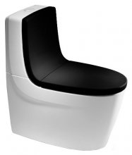 Фото товара Крышка-сиденье Roca Khroma 801652F7T с микролифтом, черная