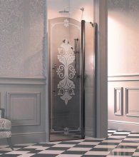 Фото товара Душевая дверь в нишу Huppe Design victorian DV0402.092.319