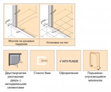 Фото товара Huppe Aura Elegance (покрытие анти-капля)