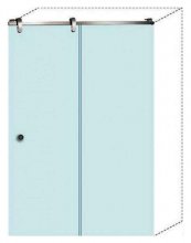 Фото товара Душевая дверь в нишу Aquanet Gamma 120-12 L