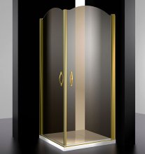 Фото товара Душевой уголок Sturm Eleganz 90 bronze тонированное