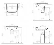 Фото товара Раковина VitrA S20 5502B003