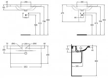 Фото товара Раковина Ideal Standard Connect new E812701 (85 см)