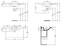 Фото товара Раковина Ideal Standard Connect new E812801 (70 см)