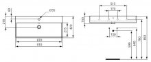 Фото товара Раковина Ideal Standard Strada K078601 (90 см)