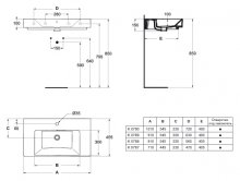 Фото товара Раковина Ideal Standard Strada K078901 (90 см)