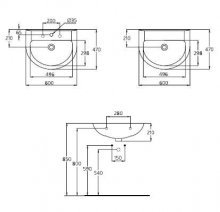 Фото товара Раковина Ideal Standard Ecco W424001 (60 см)