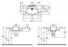 Фото товара Раковина Ideal Standard Motion W890101 (85 см)
