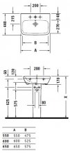 Фото товара Раковина Duravit DuraStyle 2319550000