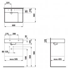 Фото товара Раковина Laufen Kartell 8.1033.4.000.104.1 (60 см)