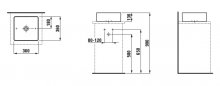 Фото товара Рукомойник Laufen Living Square 8.1143.3.000.112.1