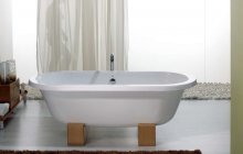 Фото товара Чугунная ванна Recor Dual 170x78 декор двухсторонний
