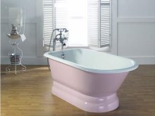 Фото товара Чугунная ванна Recor Roll Top 170x78 покраска, два отверстия под смеситель