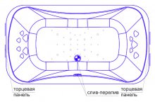 Фото товара Боковой экран для ванны Радомир Лион