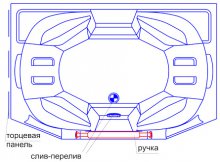 Фото товара Боковой экран для ванны Радомир Конкорд левая