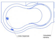Фото товара Панель фронтальная Радомир Паллада правая