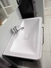 Фото товара Комплект мебели для ванной Акватон Валенсия 90 белый жемчуг