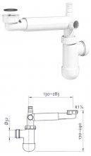Фото товара Тумба для комплекта Акватон Мадрид 100 М 1A128001MA010 белая с 2 ящиками