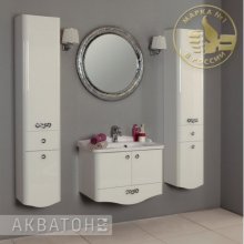 Фото товара Комплект мебели для ванной Акватон Венеция 75 белая