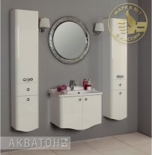 Фото товара Комплект мебели для ванной Акватон Венеция 65 белая
