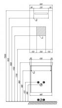 Фото товара Тумба для комплекта Акватон Йорк 50 М 1A170901YOAY0 белый/выбеленное дерево