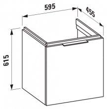 Фото товара Комплект мебели Laufen Kartell 4.0755.1.033.631.1