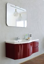 Фото товара Тумба для комплекта BelBagno Prospero 120 rosso lucido