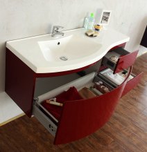 Фото товара Тумба для комплекта BelBagno Prospero 120 rosso lucido