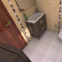 Фото товара Тумба для комплекта Roca Debba 60 венге