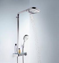 Фото товара Душевая стойка Hansgrohe Raindance Select E 300 3jet 27127000 Showerpipe