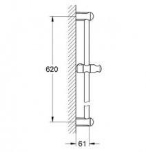 Фото товара Душевая штанга Grohe Tempesta New 27523000