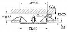 Фото товара Верхний душ Grohe Rainshower Allure 210 27863000