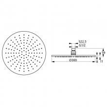 Фото товара Верхний душ Ideal Standard IdealRain B9443AA