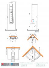 Фото товара Душевая панель Novellini Aqua 1 Cascata 2 CASC2VT-A белый