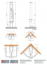 Фото товара Душевая панель Novellini Aqua 1 Cascata 3 CASC3VT-A белый