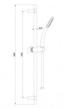 Фото товара Душевой гарнитур Lemark LM8067C