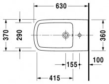 Фото товара Биде напольное Duravit DuraStyle 228310